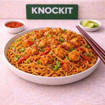 Chilly Garlic Chicken Noodle