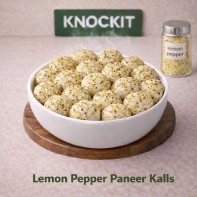 Lemon Pepper Paneer Kalls (Mid-May onwards)