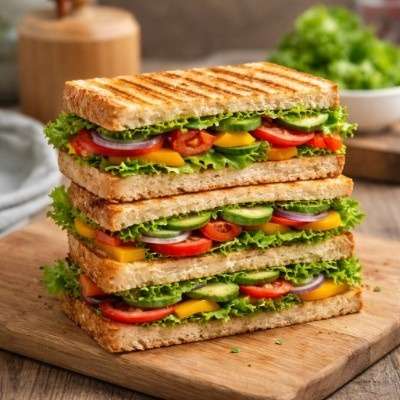 Protien Rich Veg Sandwich