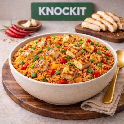 Chilli Garlic Chicken Fried Rice