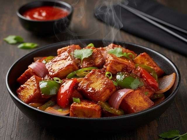 Chilli Paneer Dry