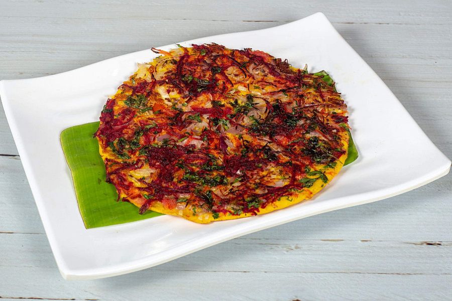 Butter Onion Tomato Uttappa