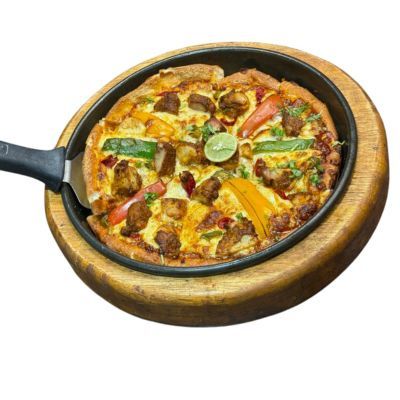 Millets Achari Chicken Keema Pizza 7 Inch