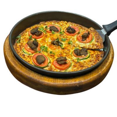 Millets Achari Chicken Keema Pizza 9 Inch