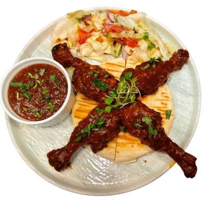 Roast And Grill Drumsticks Triyaki With Noodles