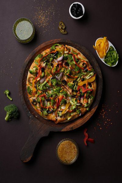 Exotic Diet Pizza