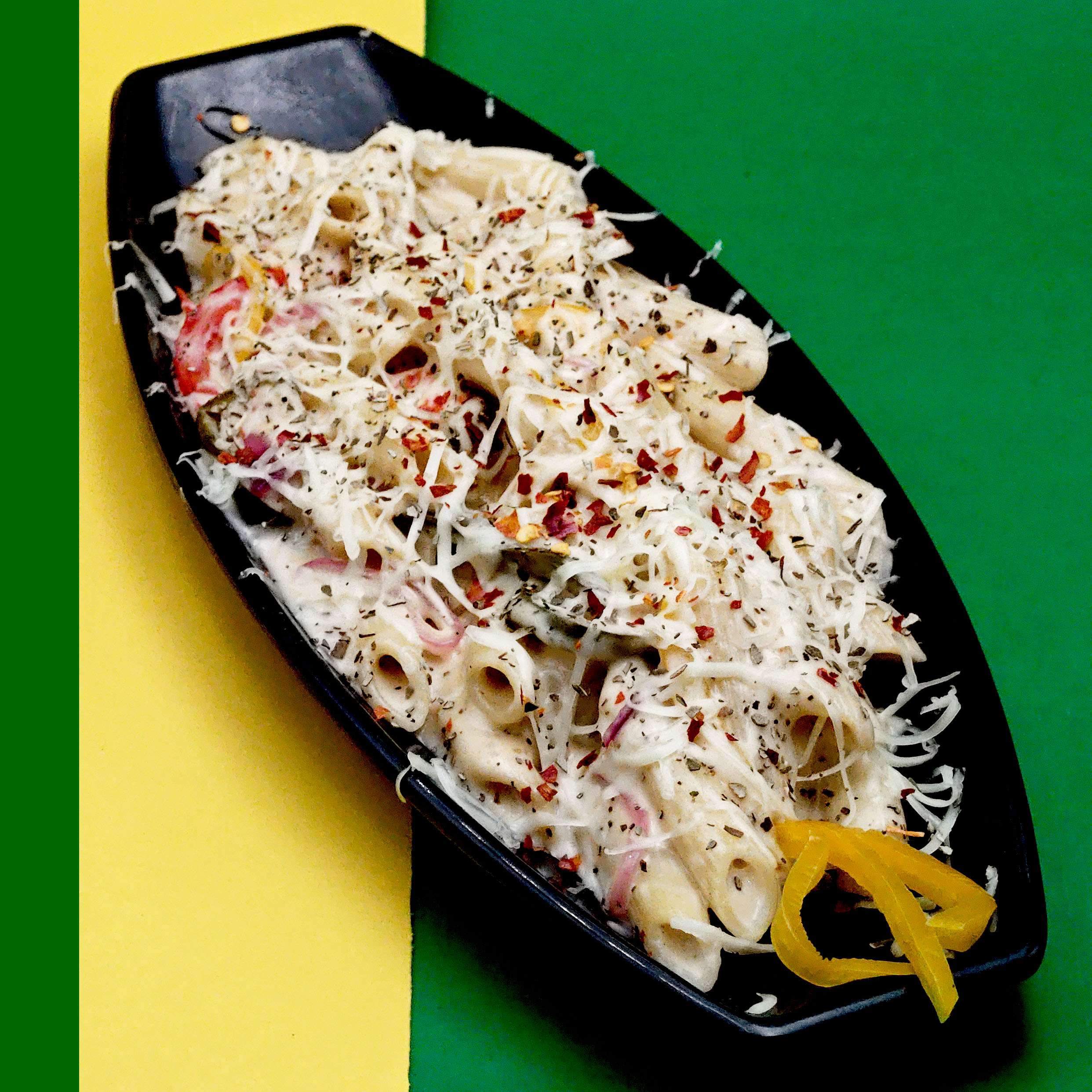 White Sauce pasta Veg