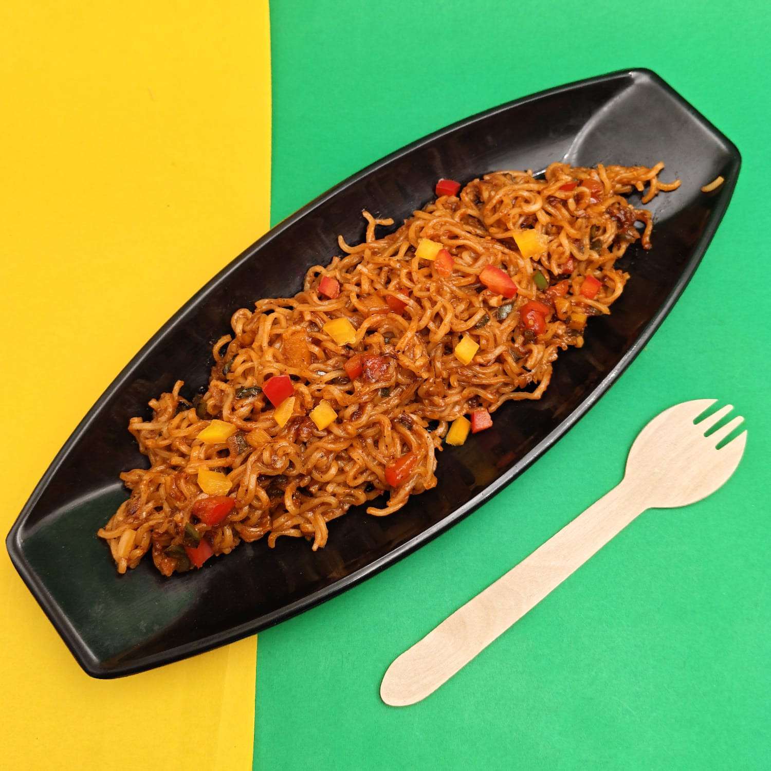 Pan Fried Maggi