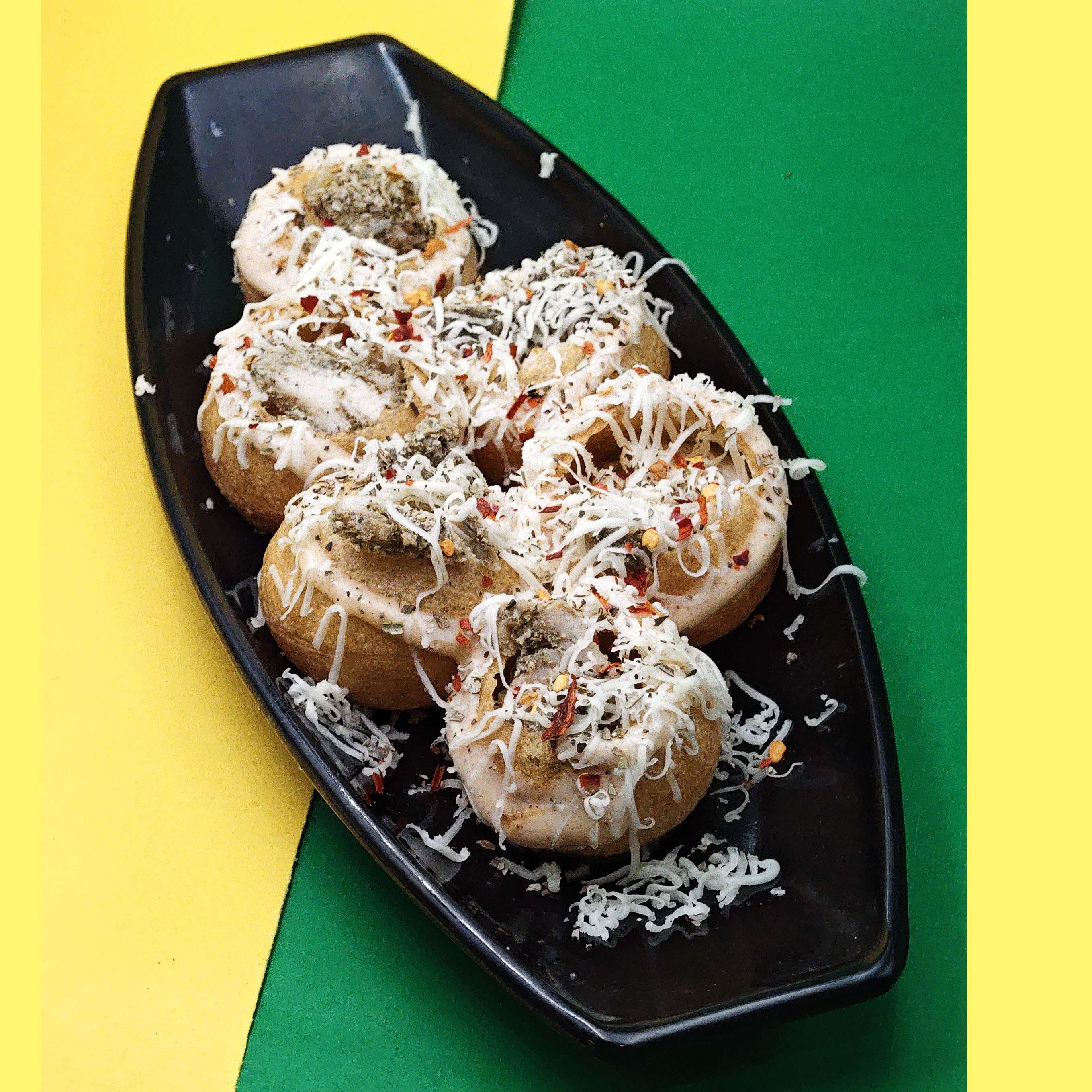 Chicken Corn Cheese Puchka