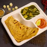 Palak Paneer & Flaky Paratha Meal (100% Wholewheat)