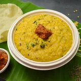 Andhra Ghee Dal Rice Bowl With Avakaya (Mango Pickle)