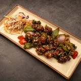 Asian Style Mushroom Manchurian