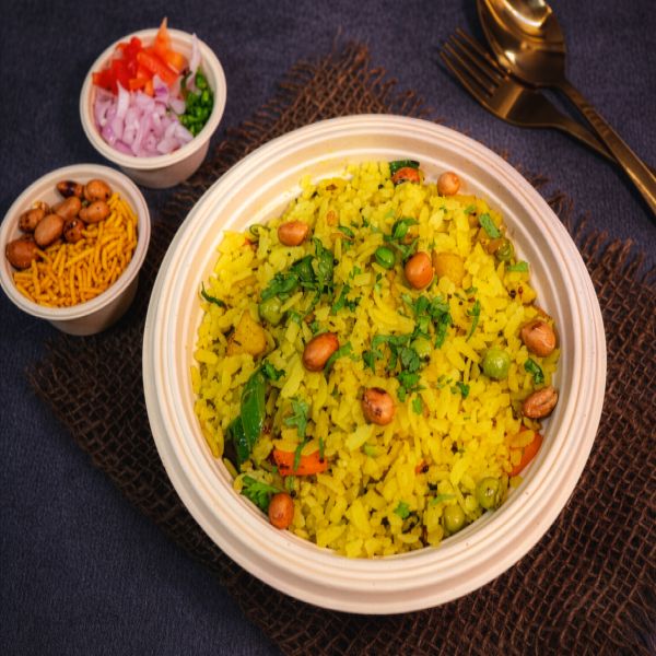 Classic Vegetable Poha Bowl