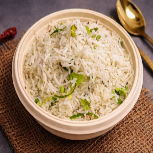 Aromatic Ghee Rice & Masala Papad