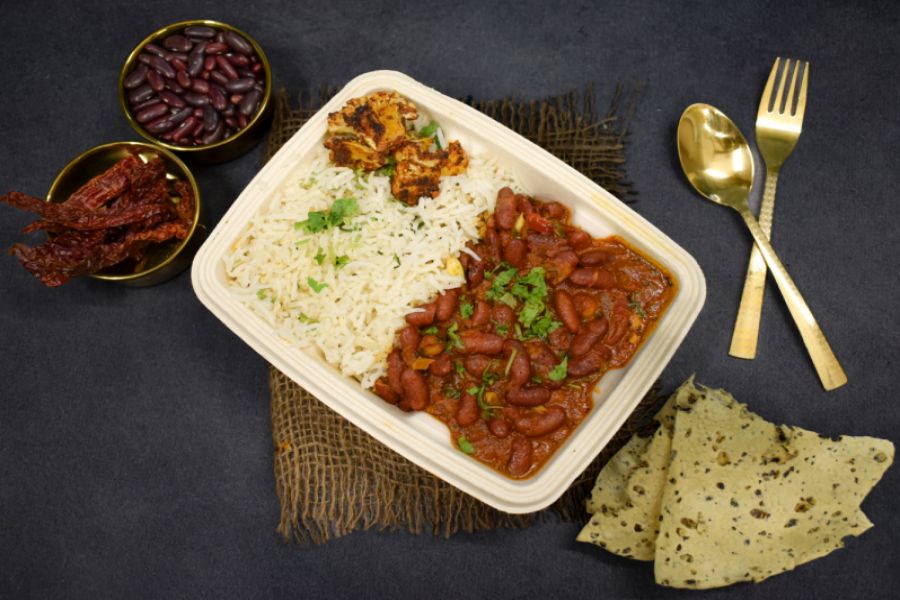 Dilli-Style Rajma & Jeera Rice Bowl