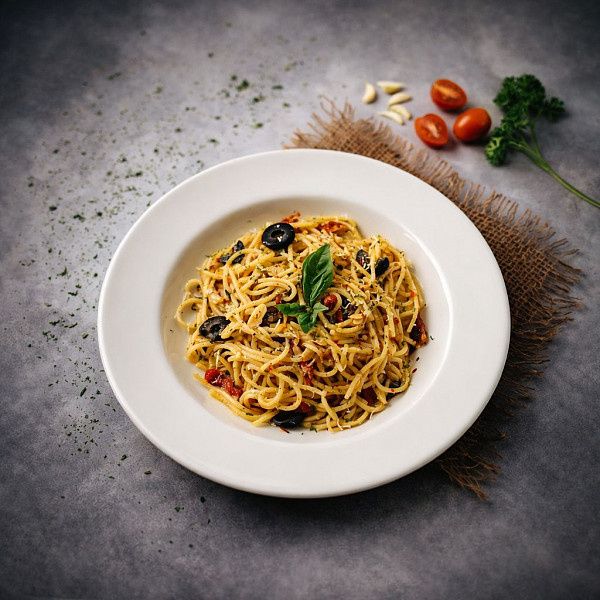 Aglio E Olio Spaghetti