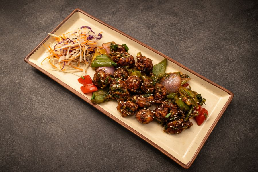 Fiery Chilli Mushroom