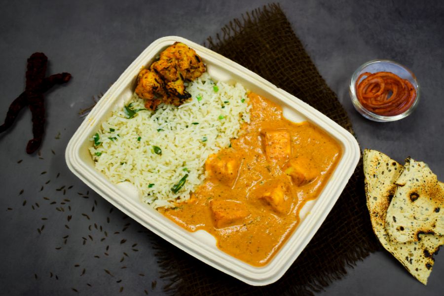Royal Paneer Butter Masala & Ghee Rice Bowl