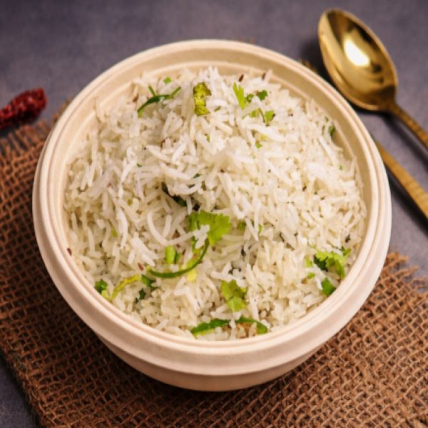 Tawa Jeera Rice & Masala Papad