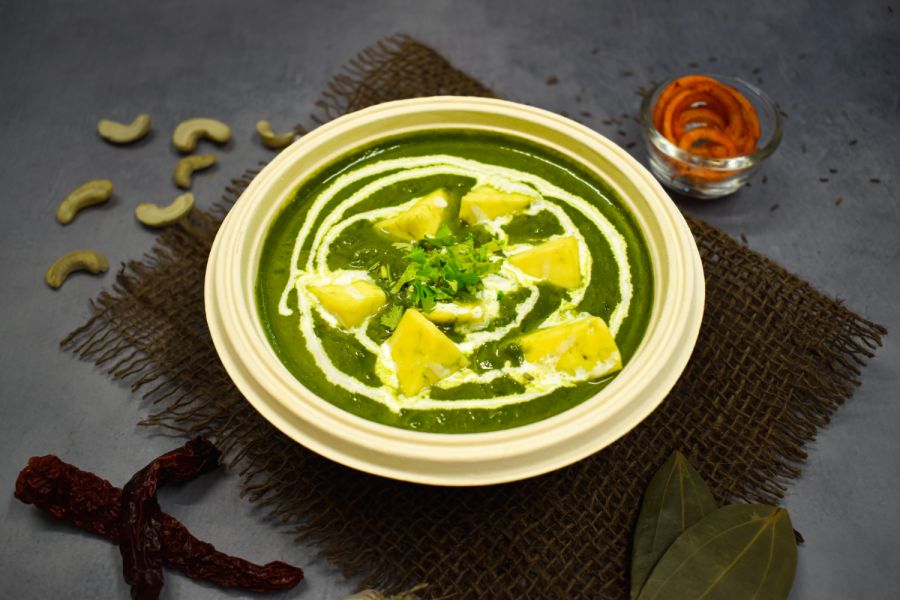 Creamy Palak Paneer