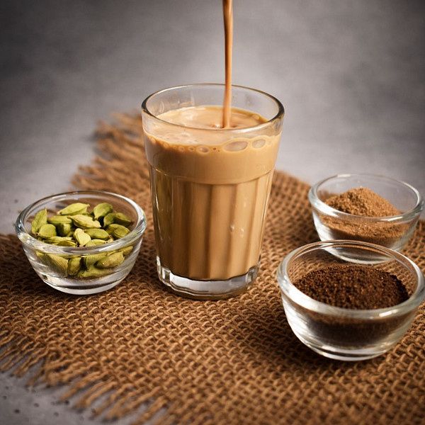 Desi Elaichi Chai (Serves 1-2)