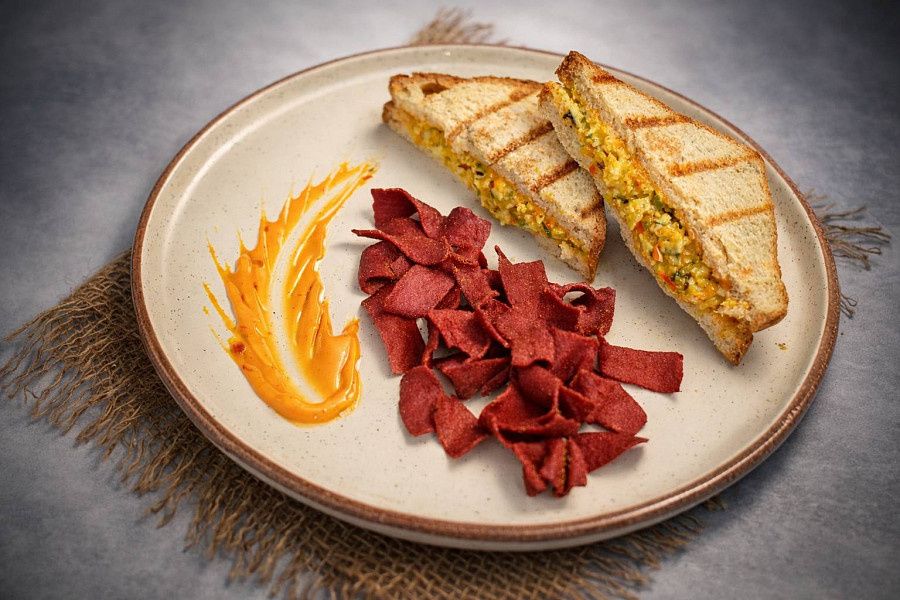 Paneer Masala Sandwich