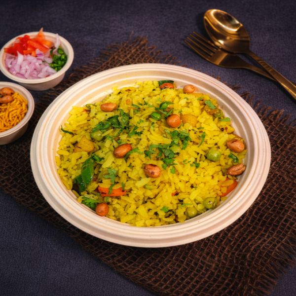 Classic Vegetable Poha Bowl