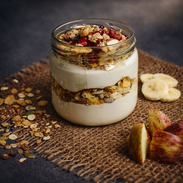 Apple Banana Parfait