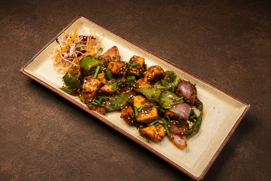 Wok Tossed Chilli Paneer