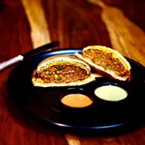 Crunchy Veg UFO Burger