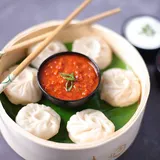 Steamed Veg Momos [8pc]