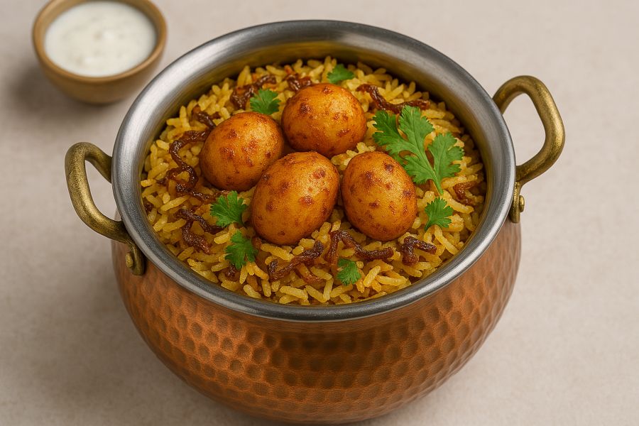 Aloo Dum Biryani