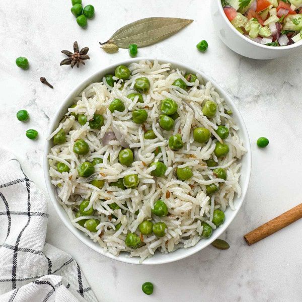 Kaju Matar Pulao