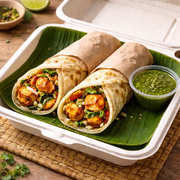 Paneer Tikka Roll