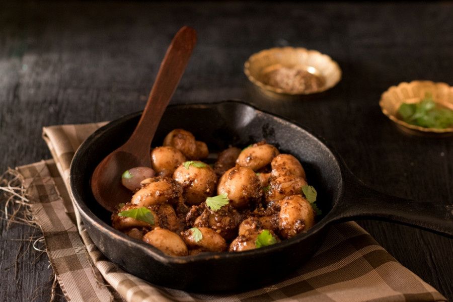 Mushroom Pepper Fry