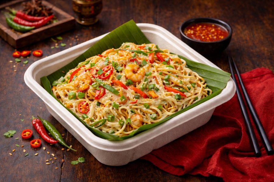 Veg Hakka Noodles
