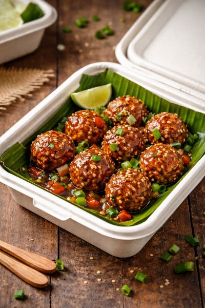 Veg Manchurian Dry [8pc]
