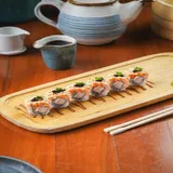 Dragon Roll Sushi – Crabstick, Asparagus
