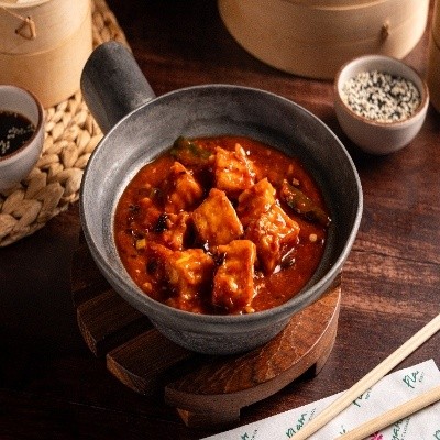 Mapo Tofu in Black Bean Sauce