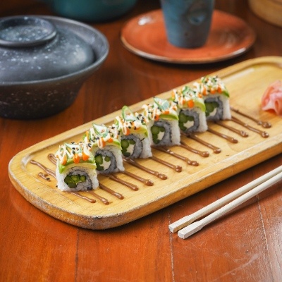Cream Cheese with Avocado Sushi