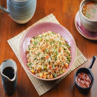Burnt Garlic Fried Rice