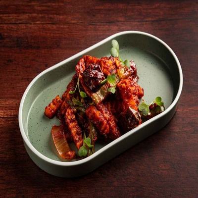 Chilli Garlic Baby Potato