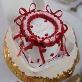 Love Knot Bento Cake