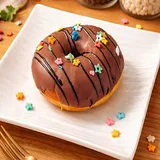 Milk Chocolate Flavour Filled Donuts