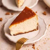 Sea Salt Caramel Baked Cheesecake