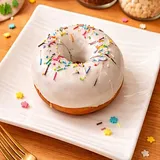 White Chocolate Flavour Filled Donuts