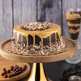Golden Drip Supreme Cake