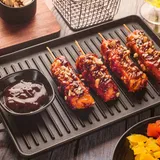 Starters Barbecue Paneer Satay