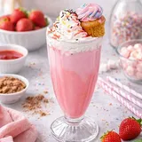 Strawberry Vanilla Milkshake