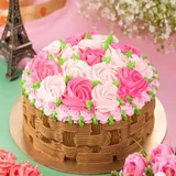 Flower Basket Supreme Cake